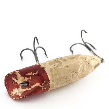 South Bend Bass Oreno, 17 g Rojo/Blanco, Señuelo Vintage #21720