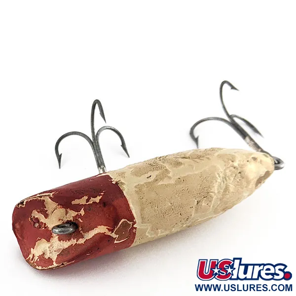 South Bend Bass Oreno, 17 g Rojo/Blanco, Señuelo Vintage #21720