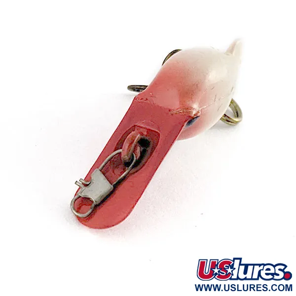 Luhr Jensen Hot Shot 7, 1.5g Blanco/Cabeza Roja, Señuelo #21795