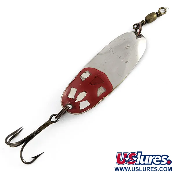 Roy Self, 7g níquel/rojo, Cucharilla de Pesca #21821