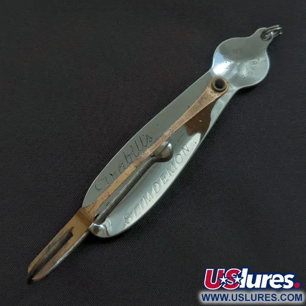 Frabill's Slim Demon, 14g Níquel, Cucharilla Anti-enganche #21837