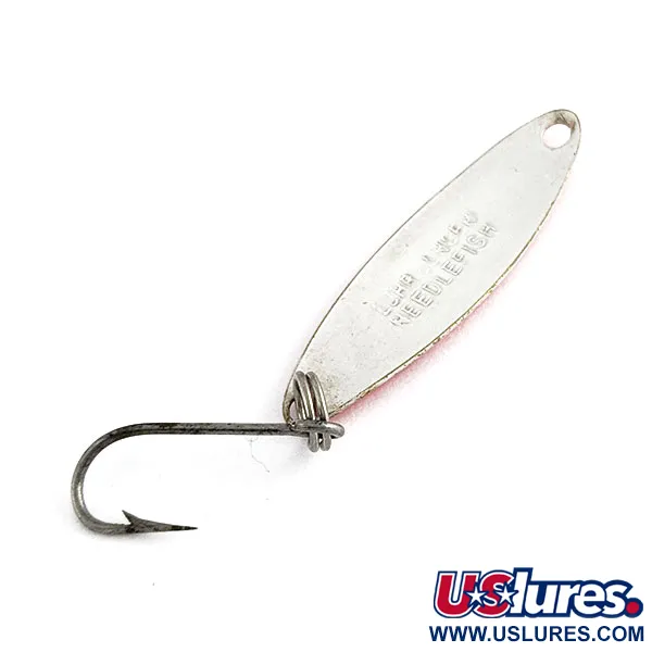 Luhr Jensen Needlefish 1, 2g, Blanco/Rosa, Cucharilla de Pesca #21838