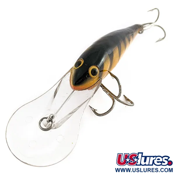 Fred Arbogast Phred’s Shadeaux, Tigre, 14g, Señuelo de Madera #21906