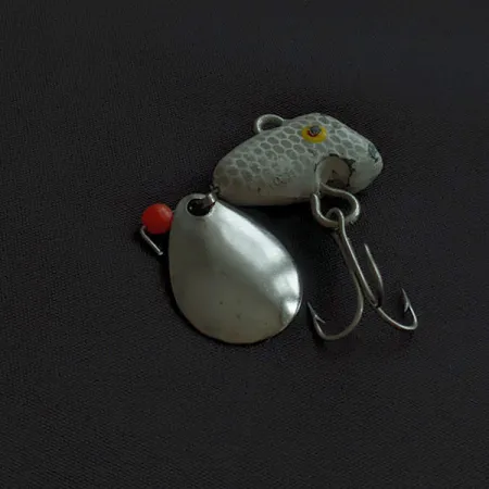 Chas M Six Tackle Little Suzy, 17 g, Plateado, Tail Spinner #21918