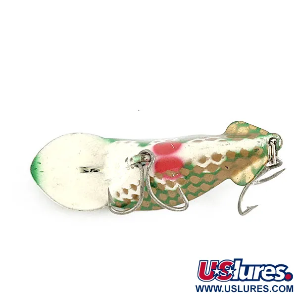 Buck Perry Spoonplug, 7g (1/4oz) Verde y Blanco, Cuchara #21927