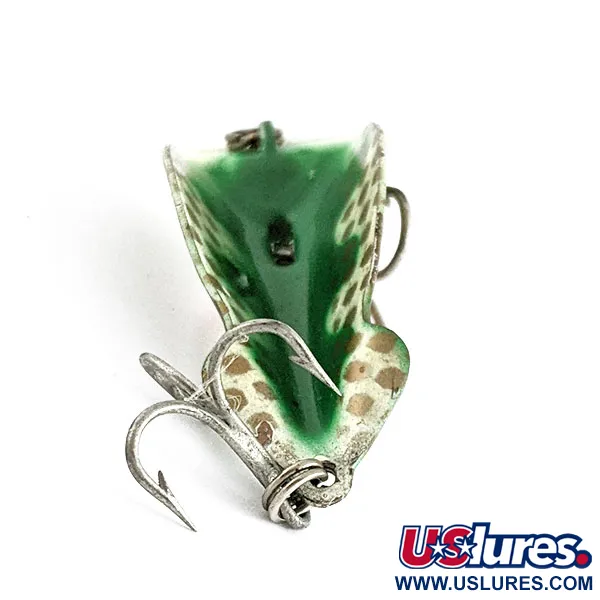 Buck Perry Spoonplug, 7g (1/4oz) Verde y Blanco, Cuchara #21927