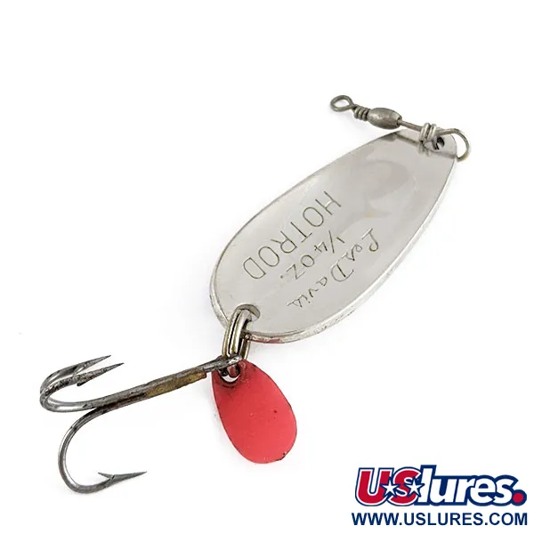 Les Davis Hotrod, 7g Níquel/Rojo, Cucharilla #21929