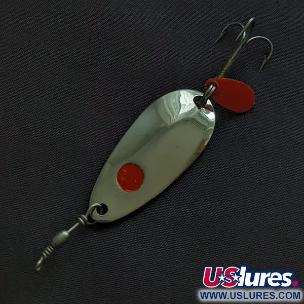 Les Davis Hotrod, 7g Níquel/Rojo, Cucharilla #21929