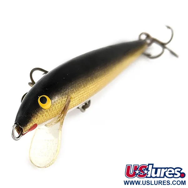 Rapala Original Floater F9, 4g, Oro (G), Señuelo Flotante #21942