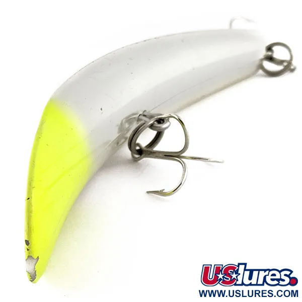Luhr Jensen Rattling Kwikfish, 48g Plata y Amarillo Flúor, Señuelo de Curricán #21953