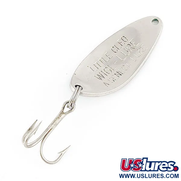 Seneca Little Cleo, 7g (1/4oz), níquel/verde, cucharilla #21959