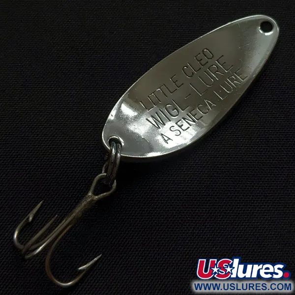 Seneca Little Cleo, 7g (1/4oz), níquel/verde, cucharilla #21959