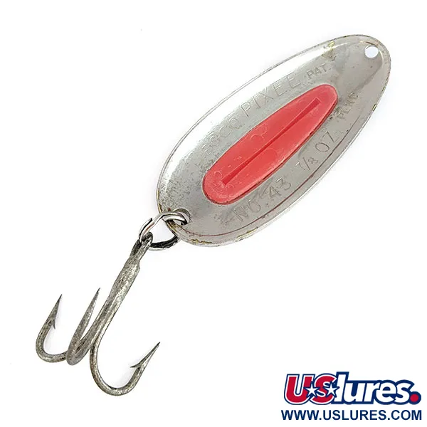 Nebco Pixee, Níquel/Rosa, 24g, Cucharilla #22022