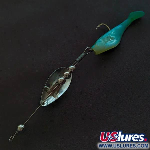 Worth June Bug, 5g, níquel/azul, cucharilla #22027