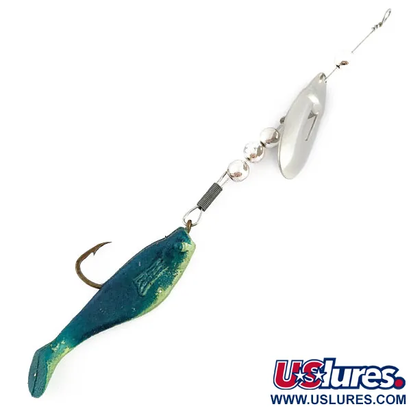 Worth June Bug, 5g, níquel/azul, cucharilla #22027