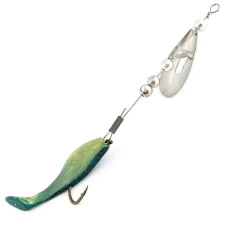 Worth June Bug, 5g, níquel/azul, cucharilla #22027