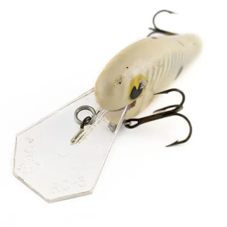 Poe's Super Cedar RC-3, 16g Cream Shad, Crankbait #22032