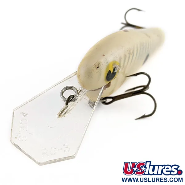 Poe's Super Cedar RC-3, 16g Cream Shad, Crankbait #22032