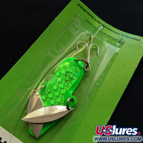 Eppinger Wingbat, Verde 14g, Cuchara de pesca #22040