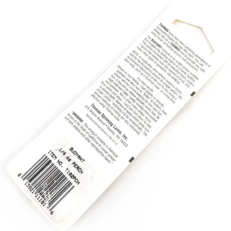 Thomas Buoyant, Perca 1/4oz, Cucharilla de Pesca #22043