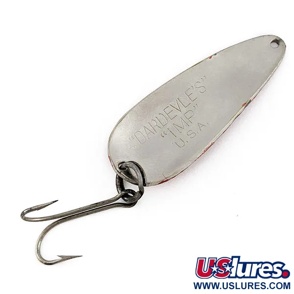 Eppinger Dardevle Imp, 11g Rojo y Blanco, Cucharilla #22046