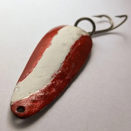 Eppinger Dardevle Imp, 11g Rojo y Blanco, Cucharilla #22046