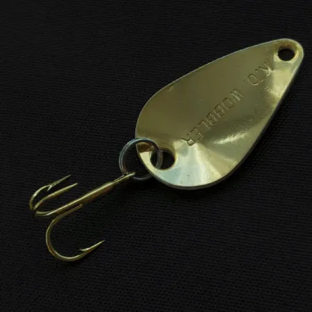 Acme K.O. Wobbler, 3,5g Negro/Blanco/Oro, Cucharilla #22047