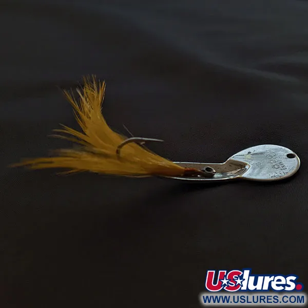 Glen Evans Loco 2 Weedless, 1/4oz Níquel, Cuchara #22052