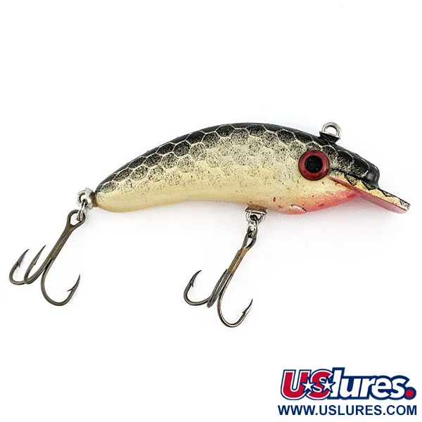 Señuelo crankbait de madera Vintage Handcrafted