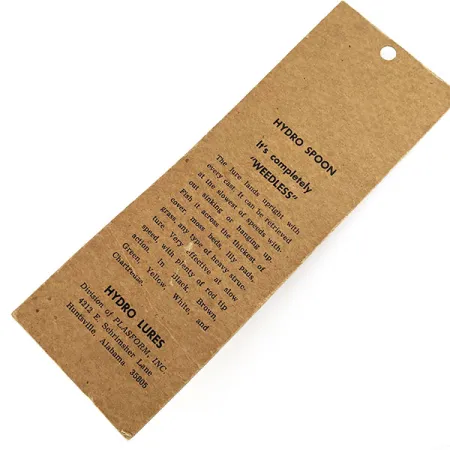 Hydro Lures Hydro Spoon, 14g verde, cucharilla de superficie #22093