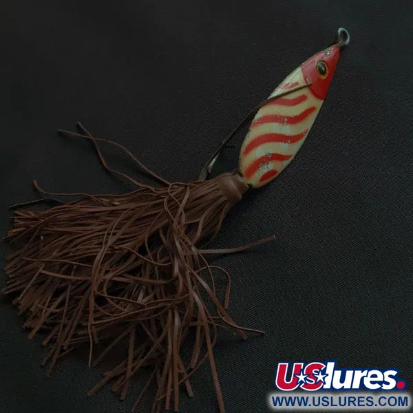 Fred Arbogast #3 Hawaiian, plata/rojo, 16g, Cucharilla #22097