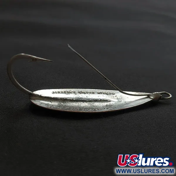 Johnson Silver Minnow, 9g Níquel/Cobre, Cuchara Anti-enganche #22104