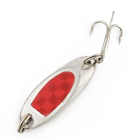 Weber Mr Champ, 1/4 oz, Plateado y Rojo, Cucharilla #22145