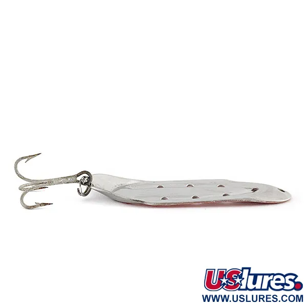 Great Lakes Lures Charger, 6g Níquel/Rojo/Blanco, Cucharilla #22149