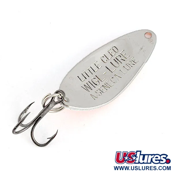 Seneca Little Cleo, Blanco y Naranja, 7g, Cucharilla de Pesca #22172