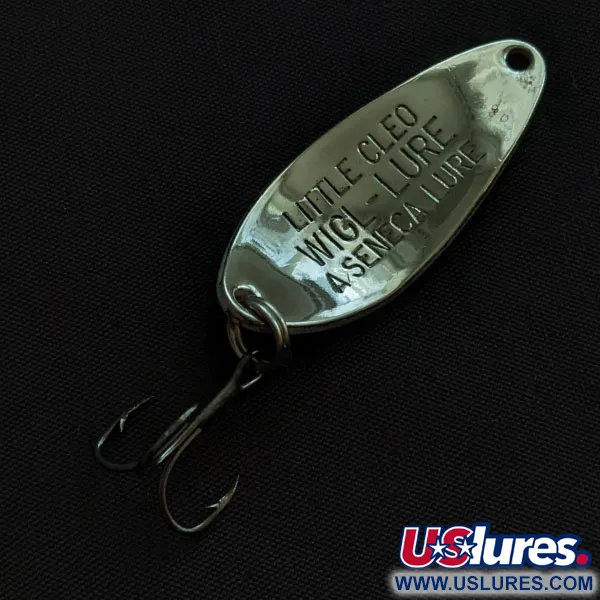 Seneca Little Cleo, Blanco y Naranja, 7g, Cucharilla de Pesca #22172