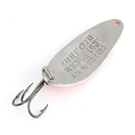 Seneca Little Cleo, 7g níquel/blanco/naranja, Cucharilla #22173