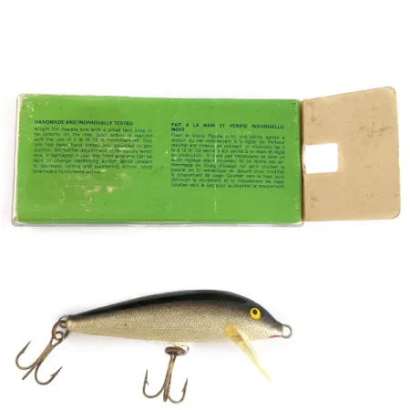 Rapala Countdown CD7, 8g Color S (Plata), Señuelo Hundido #22176