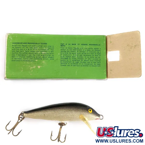 Rapala Countdown CD7, 8g Color S (Plata), Señuelo Hundido #22176