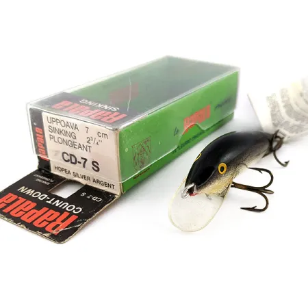 Rapala Countdown CD7, 8g Color S (Plata), Señuelo Hundido #22176