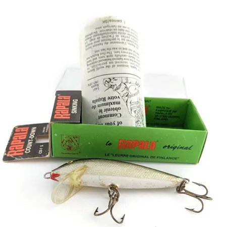 Rapala Countdown CD7, 8g Color S (Plata), Señuelo Hundido #22176