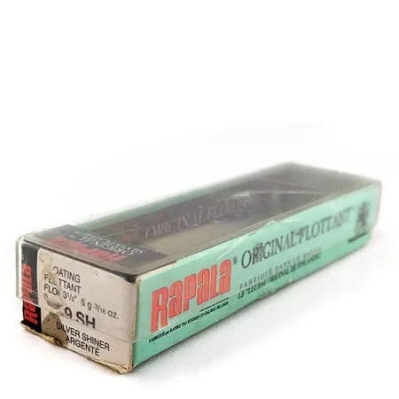 Rapala Original Floater F9, 4g S (Silver), Señuelo Flotante #22177