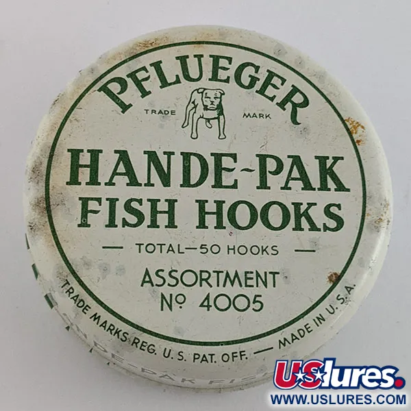 Pflueger Hande-Pak №4005, 50 anzuelos surtidos, anzuelos #22192