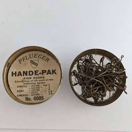 Pflueger Hande-Pak №4005, 50 anzuelos surtidos, anzuelos #22192