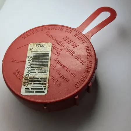 Water Gremlin Removable Split Shot Sinker Selector, BB 3/0 #7 #5, Selector de Plomos #22198