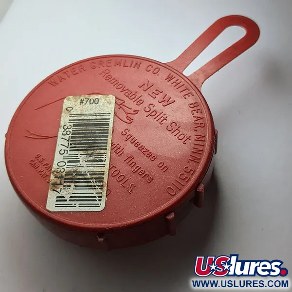 Water Gremlin Removable Split Shot Sinker Selector, BB 3/0 #7 #5, Selector de Plomos #22198