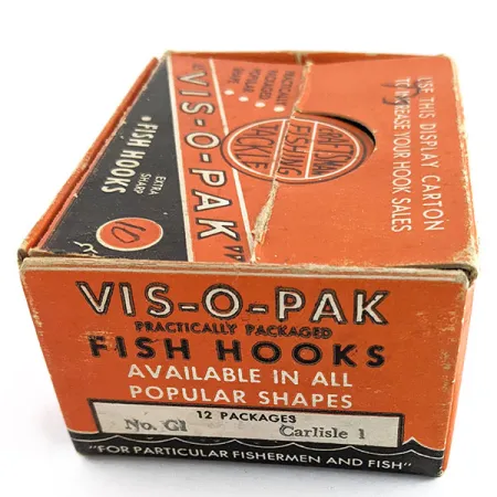 Glen L Evans Vis-O-Pack, Anzuelos Talla 10, Pack de Colección #22202