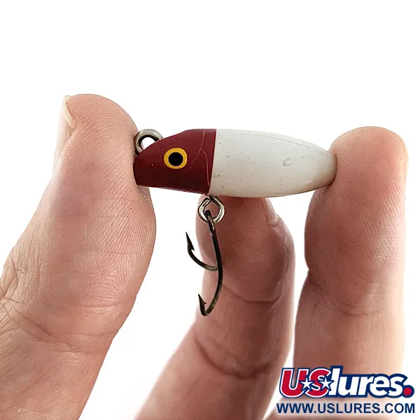 South Bend Fly-Oreno, 1.4g Rojo/Blanco, Señuelo de superficie #22210