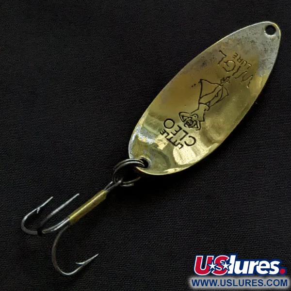 Little Cleo (Hula Girl), 18g Níquel/Latón, Cucharilla de Pesca #22214