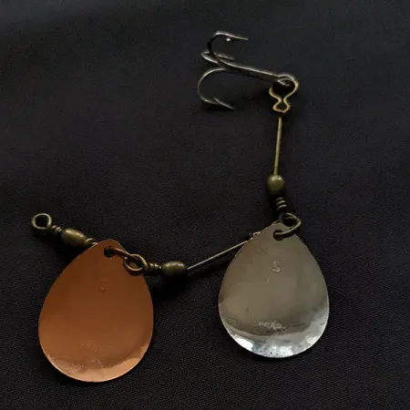 LUXON Luxon 2, 7g, níquel/cobre, Cucharilla Doble #22217